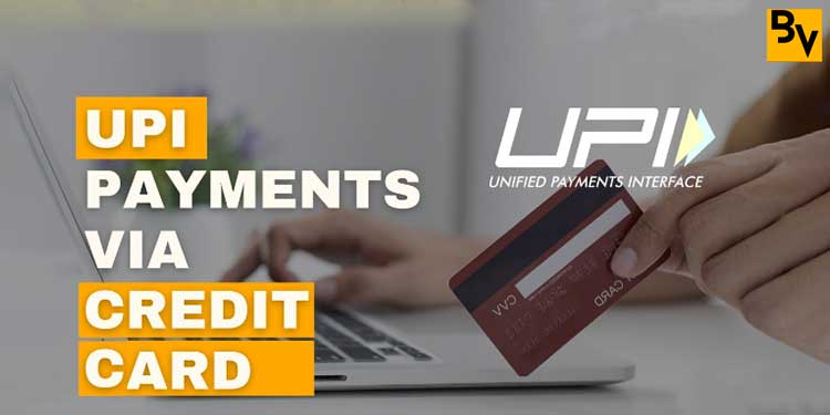 How to use credit card for UPI transactions.