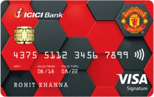 ICICI Bank Manchester United Signature Credit Card Image 300x189