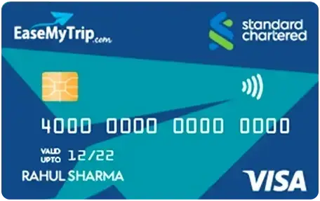 Standard Chartered Ease My Trip Credit Card a06261455e