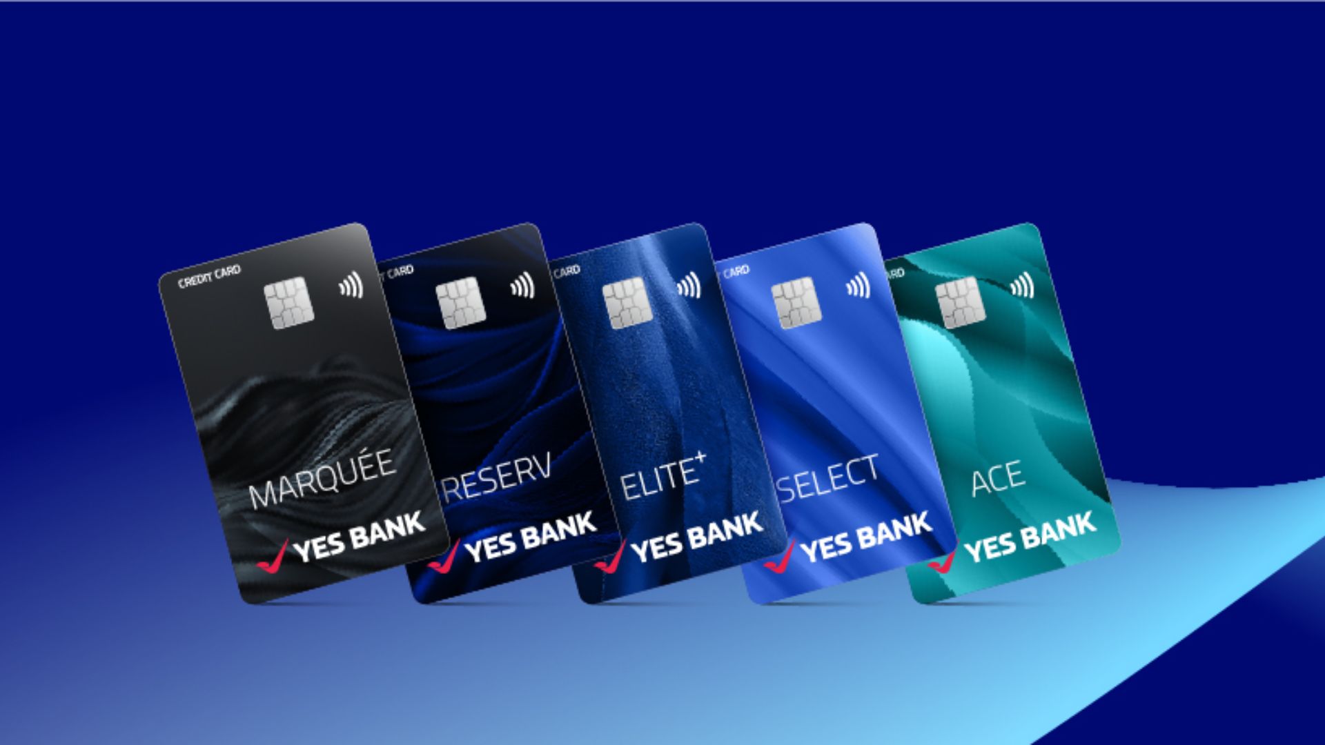 Introducing MARQUEE: Yes Bank’s exclusive range of credit cards.
